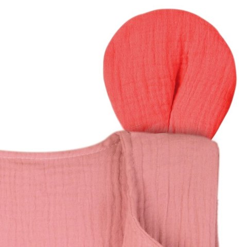 Hi Little One śpiworek do spania z nogawkami dla Niemowlaka TOG 1,0 BIO muślin MOUSE Soft Rose/Coral roz S Hi Little One śpiworek do spania z nogawkami dla Niemowlaka TOG 1,0 BIO muślin MOUSE Soft Rose/Coral roz S