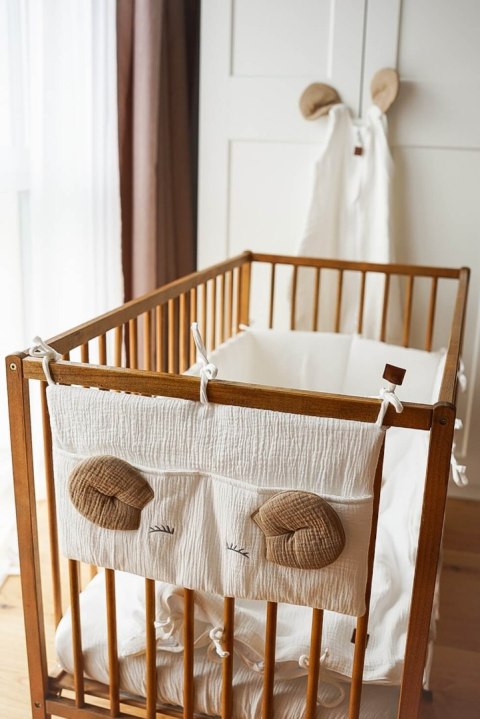 Hi Little One śpiworek do spania z nogawkami dla Niemowlaka TOG 1,0 BIO muślin MOUSE White/Beige roz M Hi Little One śpiworek do spania z nogawkami dla Niemowlaka TOG 1,0 BIO muślin MOUSE White/Beige roz M