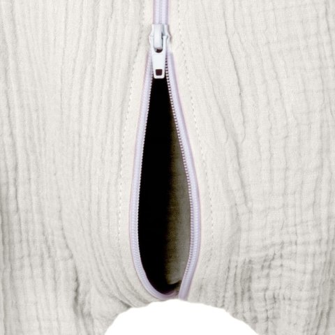 Hi Little One śpiworek do spania z nogawkami dla Niemowlaka TOG 1,0 BIO muślin MOUSE White/Beige roz M Hi Little One śpiworek do spania z nogawkami dla Niemowlaka TOG 1,0 BIO muślin MOUSE White/Beige roz M