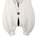 Hi Little One śpiworek do spania z nogawkami dla Niemowlaka TOG 1,0 BIO muślin MOUSE White/Beige roz M Hi Little One śpiworek do spania z nogawkami dla Niemowlaka TOG 1,0 BIO muślin MOUSE White/Beige roz M