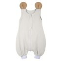 Hi Little One śpiworek do spania z nogawkami dla Niemowlaka TOG 1,0 BIO muślin MOUSE White/Beige roz M Hi Little One śpiworek do spania z nogawkami dla Niemowlaka TOG 1,0 BIO muślin MOUSE White/Beige roz M