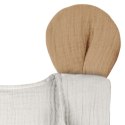 Hi Little One śpiworek do spania z nogawkami dla Niemowlaka TOG 1,0 BIO muślin MOUSE White/Beige roz M Hi Little One śpiworek do spania z nogawkami dla Niemowlaka TOG 1,0 BIO muślin MOUSE White/Beige roz M