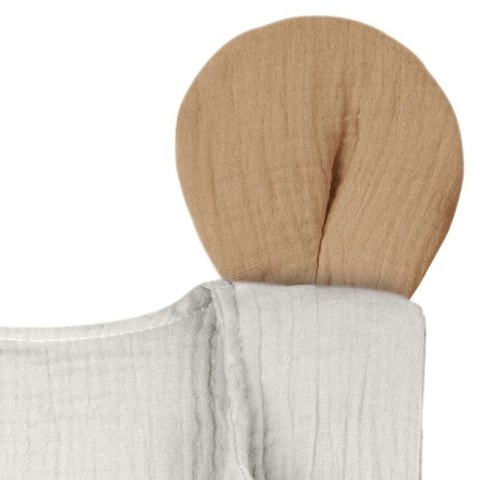 Hi Little One śpiworek do spania z nogawkami dla Niemowlaka TOG 1,0 BIO muślin MOUSE White/Beige roz M Hi Little One śpiworek do spania z nogawkami dla Niemowlaka TOG 1,0 BIO muślin MOUSE White/Beige roz M