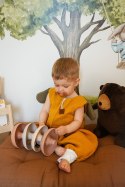 Hi Little One śpiworek do spania z nogawkami dla Niemowlaka TOG 1,0 BIO muślin SLEEPY BUNNY Gray/Baby Blue roz M Hi Little One śpiworek do spania z nogawkami dla Niemowlaka TOG 1,0 BIO muślin SLEEPY BUNNY Gray/Baby Blue roz M