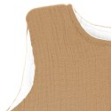 Hi Little One śpiworek dwustronny z nogawkami TOG 1,5 BIO muślin SLIM BAG BEIGE/WHITE roz M Hi Little One śpiworek dwustronny z nogawkami TOG 1,5 BIO muślin SLIM BAG BEIGE/WHITE roz M