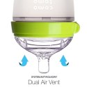 COMOTOMO - 2 antykolkowe butelki silikonowe MOM'S BREAST 250 ml Green BABY 2 pack COMOTOMO - 2 antykolkowe butelki silikonowe MOM'S BREAST 250 ml Green BABY 2 pack