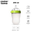 COMOTOMO - 2 antykolkowe butelki silikonowe MOM'S BREAST 250 ml Green BABY 2 pack COMOTOMO - 2 antykolkowe butelki silikonowe MOM'S BREAST 250 ml Green BABY 2 pack