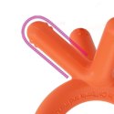 COMOTOMO - Gryzak silikonowy 4D ORANGE COMOTOMO - Gryzak silikonowy 4D ORANGE