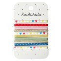 Rockahula Kids - 10 gumek do włosów Rainbow Hearts Elastic Pony Pack Rockahula Kids - 10 gumek do włosów Rainbow Hearts Elastic Pony Pack