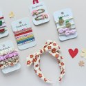 Rockahula Kids - 10 gumek do włosów Rainbow Hearts Elastic Pony Pack Rockahula Kids - 10 gumek do włosów Rainbow Hearts Elastic Pony Pack