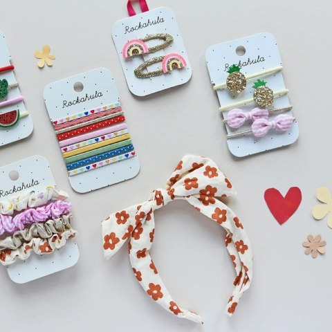Rockahula Kids - 10 gumek do włosów Rainbow Hearts Elastic Pony Pack Rockahula Kids - 10 gumek do włosów Rainbow Hearts Elastic Pony Pack