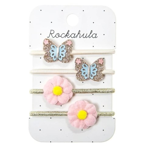 Rockahula Kids gumki do włosów dla dziewczynki 4 szt. Meadow Butterfly Rockahula Kids gumki do włosów dla dziewczynki 4 szt. Meadow Butterfly