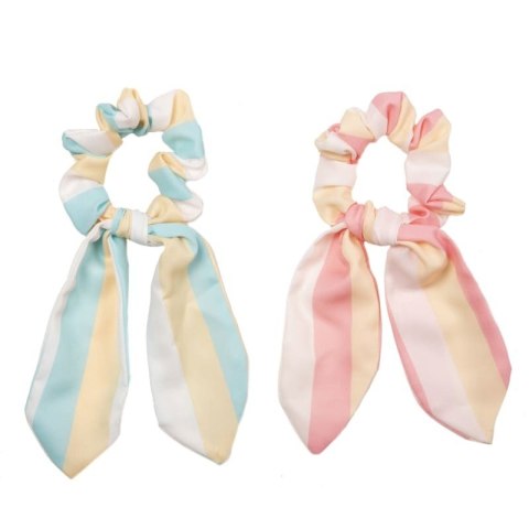 Rockahula Kids gumki scrunchie do włosów dla dziewczynki 2 szt. Bonbon Scarf Tie Rockahula Kids gumki scrunchie do włosów dla dziewczynki 2 szt. Bonbon Scarf Tie
