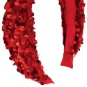 Rockahula Kids opaska do włosów dla dziewczynki Sequin Velvet Red Rockahula Kids opaska do włosów dla dziewczynki Sequin Velvet Red