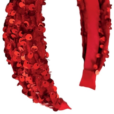 Rockahula Kids opaska do włosów dla dziewczynki Sequin Velvet Red Rockahula Kids opaska do włosów dla dziewczynki Sequin Velvet Red