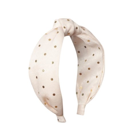 Rockahula Kids opaska do włosy dla dziewczynki Gold Spotty Headband Neutral Rockahula Kids opaska do włosy dla dziewczynki Gold Spotty Headband Neutral
