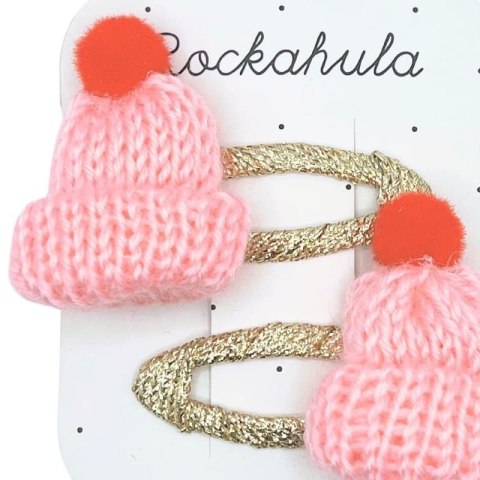 Rockahula Kids spinki do włosów dla dziewczynki 2 szt. Bobble Hat Rockahula Kids spinki do włosów dla dziewczynki 2 szt. Bobble Hat