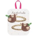 Rockahula Kids spinki do włosów dla dziewczynki 2 szt. Sleepy Sloth Rockahula Kids spinki do włosów dla dziewczynki 2 szt. Sleepy Sloth