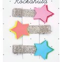 Rockahula Kids spinki do włosów dla dziewczynki 3 szt. Colour Pop Star Rockahula Kids spinki do włosów dla dziewczynki 3 szt. Colour Pop Star