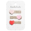 Rockahula Kids spinki do włosów dla dziewczynki 3 szt. Heartbreaker Glitter Bar Rockahula Kids spinki do włosów dla dziewczynki 3 szt. Heartbreaker Glitter Bar
