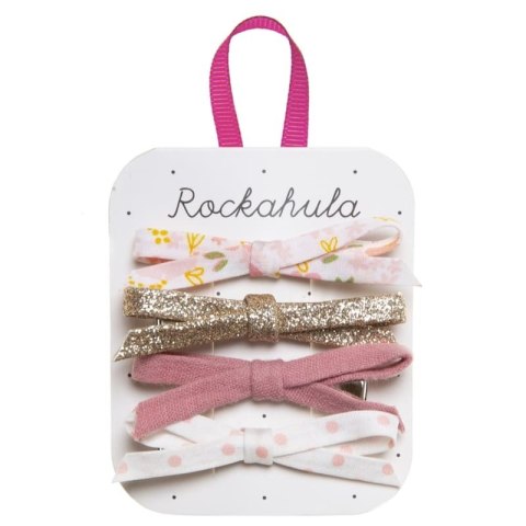 Rockahula Kids spinki do włosów dla dziewczynki 4 szt. Bloom Skinny Bow Rockahula Kids spinki do włosów dla dziewczynki 4 szt. Bloom Skinny Bow