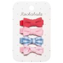 Rockahula Kids spinki do włosów dla dziewczynki 4 szt. Cherry Gingham Mini Bow Rockahula Kids spinki do włosów dla dziewczynki 4 szt. Cherry Gingham Mini Bow
