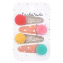 Rockahula Kids spinki do włosów dla dziewczynki 4 szt. Colour Pop Pom Pom Rockahula Kids spinki do włosów dla dziewczynki 4 szt. Colour Pop Pom Pom