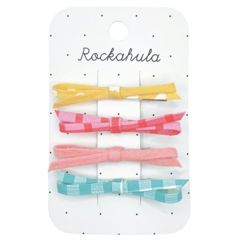 Rockahula Kids spinki do włosów dla dziewczynki 4 szt. Colour Pop Skinny Bow Rockahula Kids spinki do włosów dla dziewczynki 4 szt. Colour Pop Skinny Bow