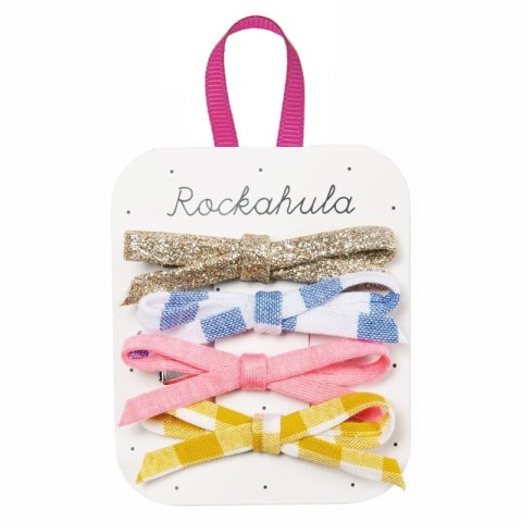 Rockahula Kids spinki do włosów dla dziewczynki 4 szt. Miami Skinny Bow Rockahula Kids spinki do włosów dla dziewczynki 4 szt. Miami Skinny Bow