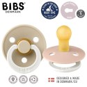 BIBS COLOUR 2-PACK BLUSH NIGHT & VANILIA NIGHT S Smoczek uspokajający kauczuk Hevea BIBS COLOUR 2-PACK BLUSH NIGHT & VANILIA NIGHT S Smoczek uspokajający kauczuk Hevea