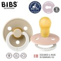 BIBS COLOUR 2-PACK BLUSH NIGHT & VANILLA NIGHT L Smoczek Uspokajający kauczuk Hevea BIBS COLOUR 2-PACK BLUSH NIGHT & VANILLA NIGHT L Smoczek Uspokajający kauczuk Hevea