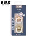 BIBS COLOUR 2-PACK BLUSH NIGHT & VANILLA NIGHT L Smoczek Uspokajający kauczuk Hevea BIBS COLOUR 2-PACK BLUSH NIGHT & VANILLA NIGHT L Smoczek Uspokajający kauczuk Hevea
