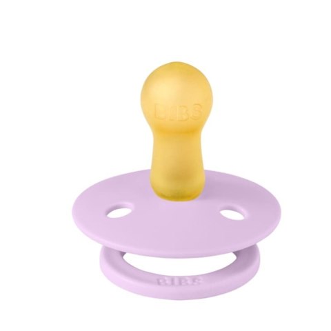 BIBS COLOUR 2-PACK PAPAYA & VIOLET SKY M Smoczek Uspokajający kauczuk Hevea BIBS COLOUR 2-PACK PAPAYA & VIOLET SKY M Smoczek Uspokajający kauczuk Hevea