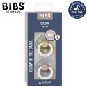BIBS COLOUR 2-PACK SAGE NIGHT & CLOUD NIGHT S Smoczek Uspokajający kauczuk Hevea BIBS COLOUR 2-PACK SAGE NIGHT & CLOUD NIGHT S Smoczek Uspokajający kauczuk Hevea
