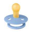 BIBS COLOUR 2-PACK SKY BLUE & BABY BLUE S Smoczek Uspokajający kauczuk Hevea
