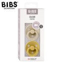 BIBS COLOUR 2-PACK VANILLA & MUSTARD S Smoczek Uspokajający kauczuk Hevea BIBS COLOUR 2-PACK VANILLA & MUSTARD S Smoczek Uspokajający kauczuk Hevea