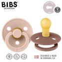 BIBS COLOUR 2-PACK WOODCHUCK & BLUSH S Smoczek Uspokajający kauczuk Hevea BIBS COLOUR 2-PACK WOODCHUCK & BLUSH S Smoczek Uspokajający kauczuk Hevea