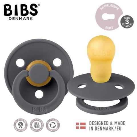BIBS COLOUR IRON L Smoczek Uspokajający kauczuk Hevea BIBS COLOUR IRON L Smoczek Uspokajający kauczuk Hevea