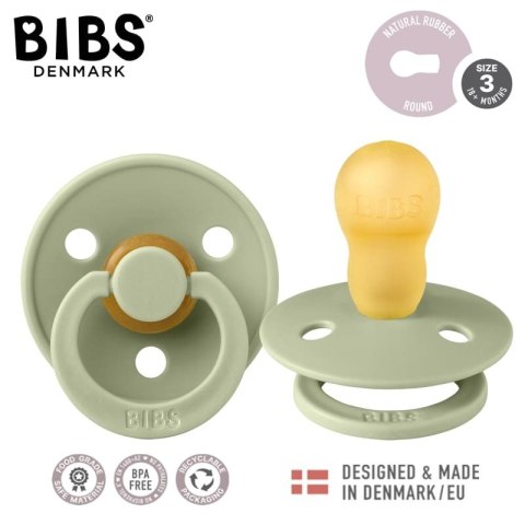 BIBS COLOUR SAGE L Smoczek Uspokajający kauczuk Hevea BIBS COLOUR SAGE L Smoczek Uspokajający kauczuk Hevea