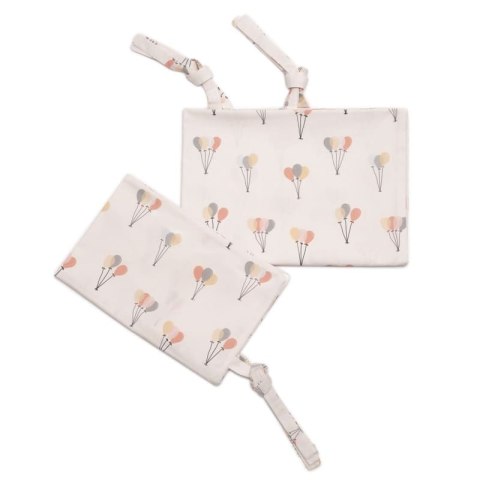 Hi Little One poszewki na pościel niemowlęcą z BIO bawełny organicznej BALOONS muumee Hi Little One poszewki na pościel niemowlęcą z BIO bawełny organicznej BALOONS muumee