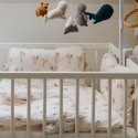 Hi Little One poszewki na pościel niemowlęcą z BIO bawełny organicznej BALOONS muumee Hi Little One poszewki na pościel niemowlęcą z BIO bawełny organicznej BALOONS muumee