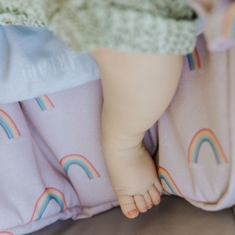 Hi Little One poszewki na pościel niemowlęcą z BIO bawełny organicznej RAINBOW muumee Hi Little One poszewki na pościel niemowlęcą z BIO bawełny organicznej RAINBOW muumee