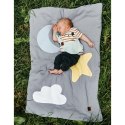 Hi Little One kołderka mata do zabawy z oddychającej organicznej BIO bawełny DAY & NIGHT Baby Pink Hi Little One kołderka mata do zabawy z oddychającej organicznej BIO bawełny DAY & NIGHT Baby Pink