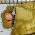 Hi Little One kołderka rożek z podusią z oddychającej organicznej BIO bawełny Pumpkin Hi Little One kołderka rożek z podusią z oddychającej organicznej BIO bawełny Pumpkin