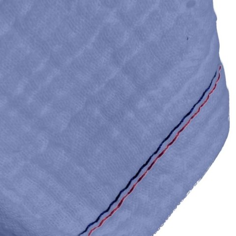 Hi Little One śliniak bandana z zawieszką na smoczek BIO bawełna Sky Blue Hi Little One śliniak bandana z zawieszką na smoczek BIO bawełna Sky Blue