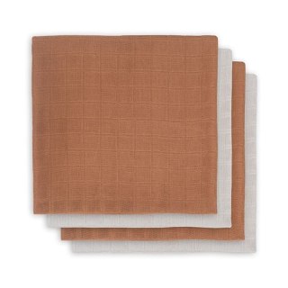 Jollein 4 pieluszki bambusowe 70x70 cm BAMBOO Caramel
