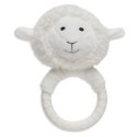 Jollein gryzakiem silikonowym z grzechotką Owieczka LAMB FARM Jollein gryzakiem silikonowym z grzechotką Owieczka LAMB FARM