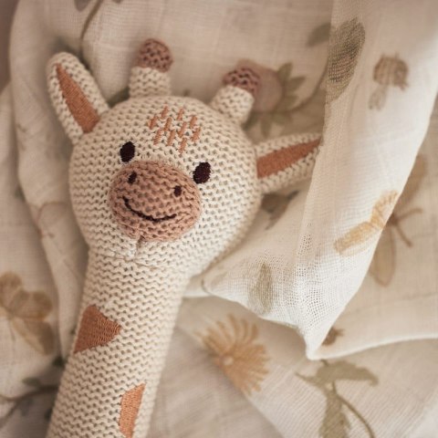 Jollein grzechotka dla Niemowlaka miękka Żyrafa GIRAFFE Jollein grzechotka dla Niemowlaka miękka Żyrafa GIRAFFE
