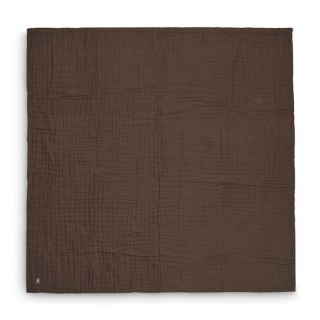 Jollein kocyk do wózka fotelika i kołyski muślinowy 100x75 cm Chestnut