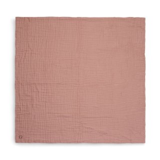 Jollein kocyk do wózka fotelika i kołyski muślinowy 120x120 cm Rosewood